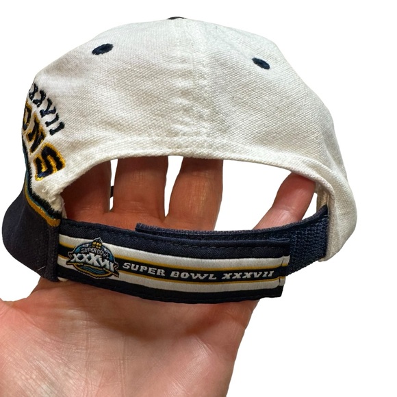 Reebok Vintage 2002 Tampa Bay Buccaneers Strapback NFL Super Bowl Cap Hat - Picture 3 of 7